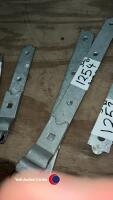 Brand new galvanised gate hinges - 2