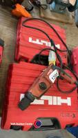 3 x Hilti 110v drills - 2