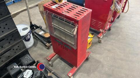 Red rad heater