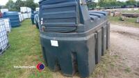 Plastic bunded diesel tank with pump approx 3000L