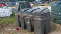 Plastic bunded diesel tank with pump approx 3000L - 2