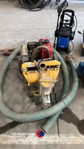 Yanmar 3in diesel water pump and hose