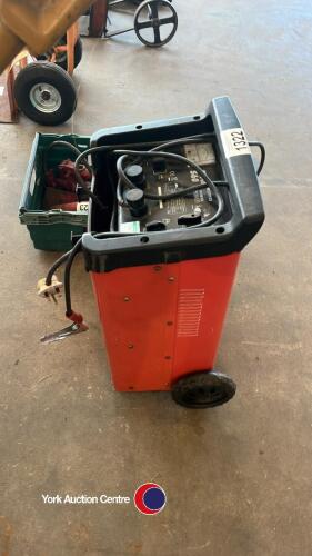 12/24 volt batt charger/starter, w/o, pat tested