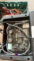 12/24 volt batt charger/starter, w/o, pat tested - 2