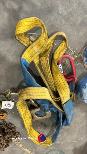 3 leg concrete manhole lifting sling
