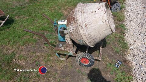 Petrol cement mixer