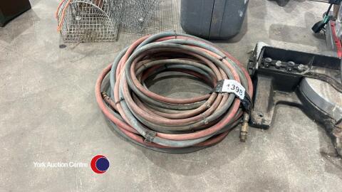 Oxy acetylene pipes/lines