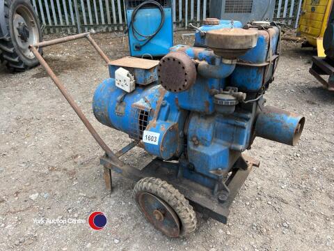 Lister diesel generator