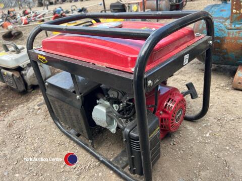 Single phase petrol generator
