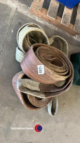2 x large lifting chains/straps