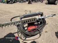 Selarc hydrovane hedgecutter (very good working order) - 4