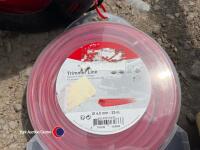 Two x 4 m/25 meter long garden strimmer cord - 2