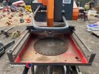 Belle MS 501 brick saw, reconditioned engine, new blade bearings and belts - 4