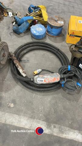 Belle 110v high frequency concrete poker