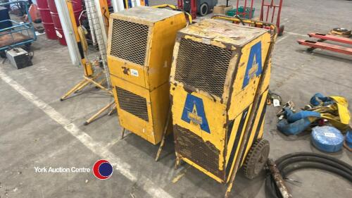 2 x Andrew's dehumidifiers
