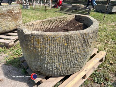 Stone trough