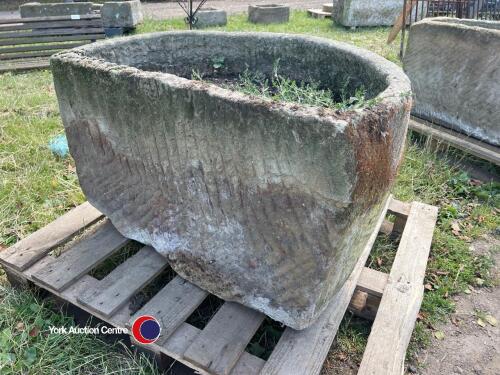 Stone trough