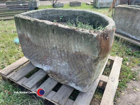Stone trough
