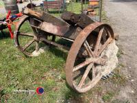 Old metal cart wheels - 2