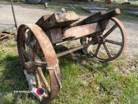 Old metal cart wheels - 3
