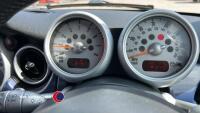 2005 Mini Cooper convertible 1.6 in blue - petrol - LN55 XEW - 6 former keepers - HPi clear - MOT 30.1.26 201116 miles - V5 in office - matching convertible hood, new discs and pads all round - 7
