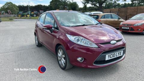 2010 Ford Fiesta Zetec 1.2 petrol - MOT 9/10/25 - 4 former keepers - HPi clear - 142211 miles - V5 in office