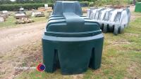 2500 litre plastic bunded heating oil tank Vgc - 3