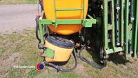 Amazone UF 1200 24m mounted sprayer, control box and pto in office - 3