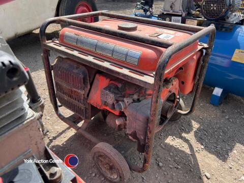 Kawasaki electric start petrol generator