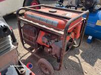Kawasaki electric start petrol generator, key in office