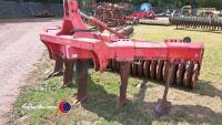 He-Va 3 leg subsoiler c/w packer roller