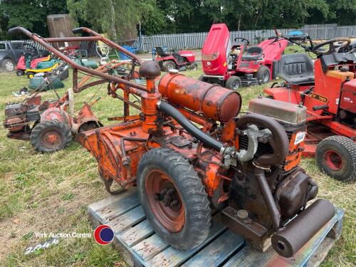 Howard Gem hand rotavator, one owner, needs tlc