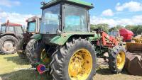 John Deere 2140 4wd tractor, SG2 cab 4wd and loader - 6