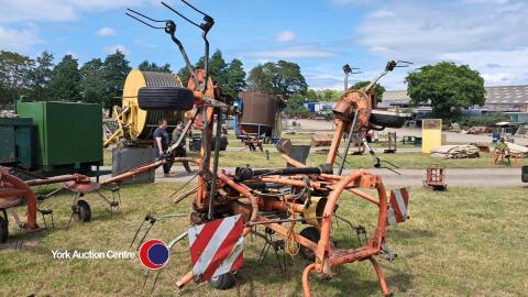 Fella 4 rotor tedder, wo