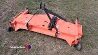 Small tractor mounted pasture topper