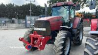 2001 Case MX 135 tractor, 18.4r38 14.9r28 tyres, 11500 hrs, YX51 EWH s, key, drawbar, toplink in office - 3