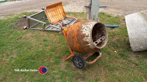 Belle concrete mixer, petrol