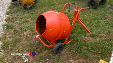 Electric cement mixer, brand new