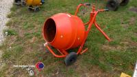 Electric cement mixer, brand new