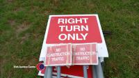 Building site warning signs various - 3