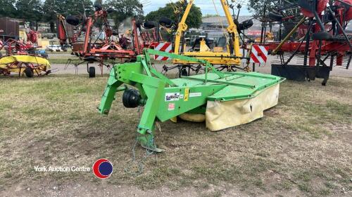 Samasz 2.1m drum mower, runs smoothly, No VAT, PTO and blade changer in office