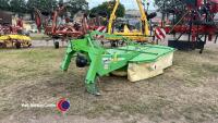 Samasz 2.1m drum mower, runs smoothly, No VAT, PTO and blade changer in office