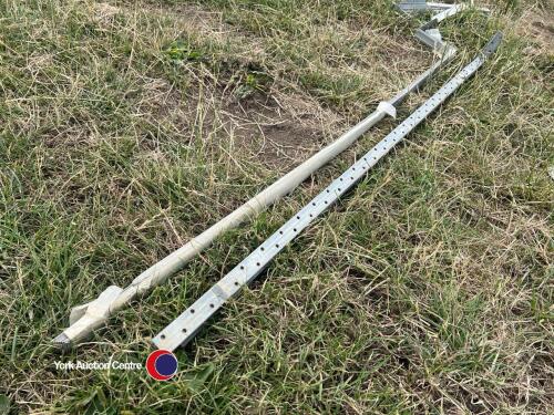 2 metal multi holed bands