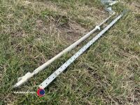 2 metal multi holed bands