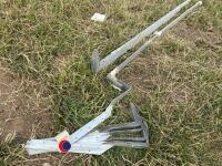 2 metal multi holed bands - 3