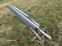 80ft galvanised steel door tracking - 3