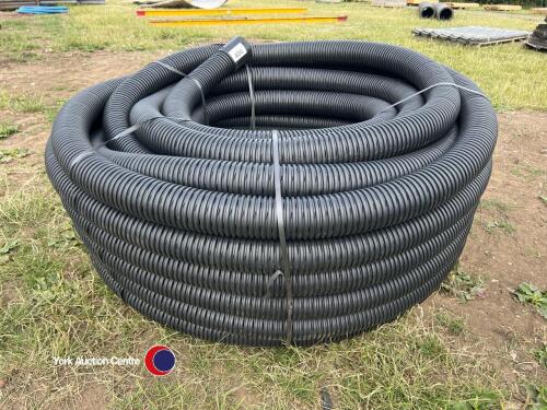 100m x 100mm land drain coil