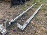 2 metal multi holed bands