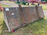 Slewtic 7ft 6in forklift bucket on Q-fit brackets - 4