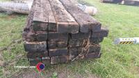 Pallet of sleepers - 3